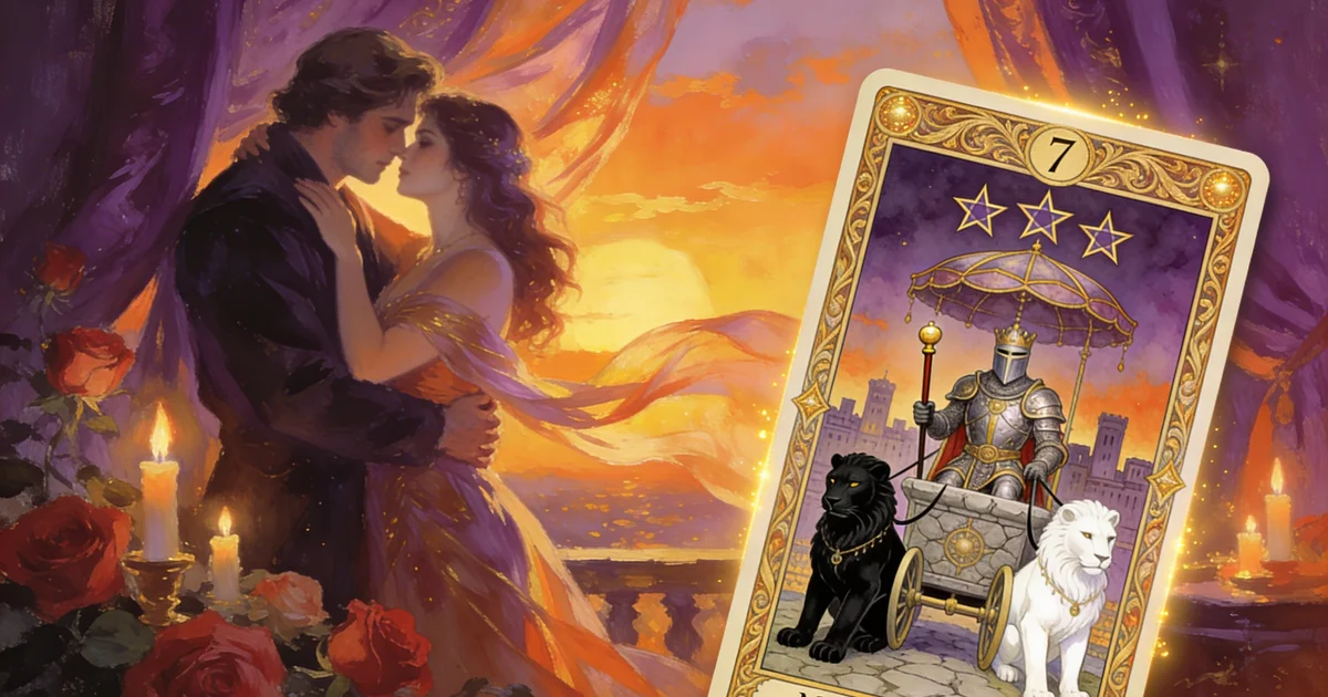 The Chariot in Love: Meaning, Control, and Emotional Victory