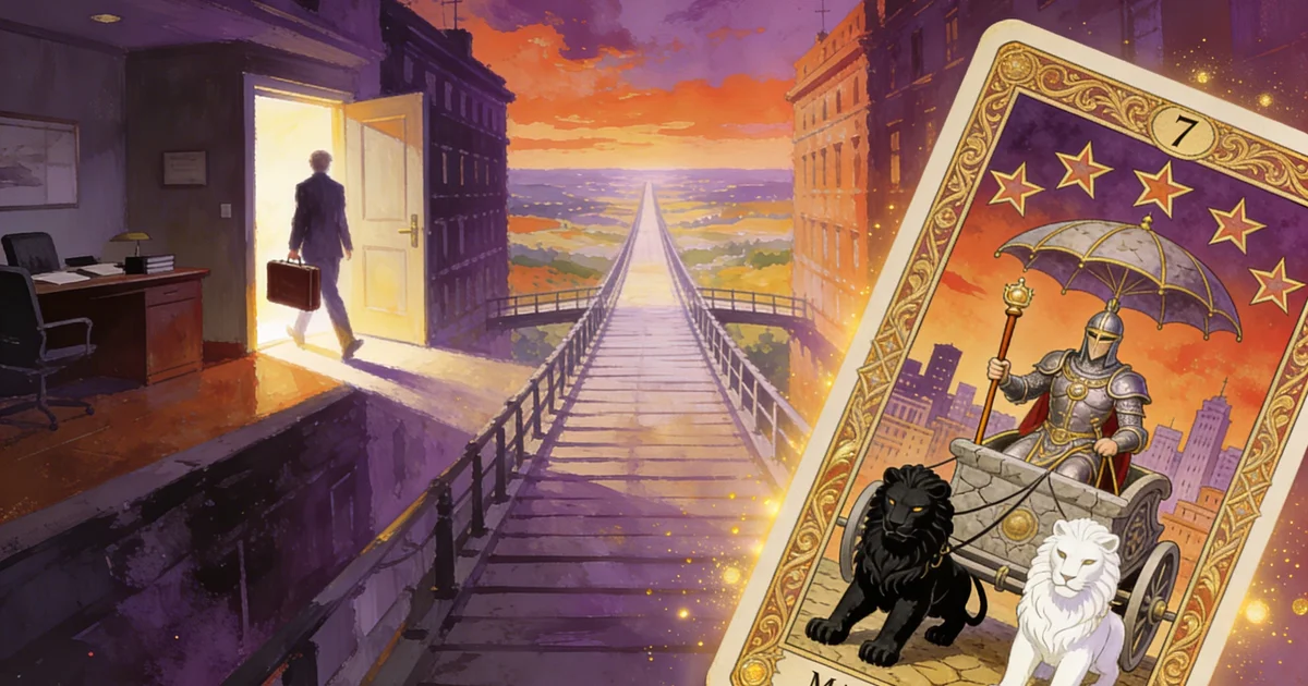 The Chariot in a Career Change: Meaning and Probable Outcome