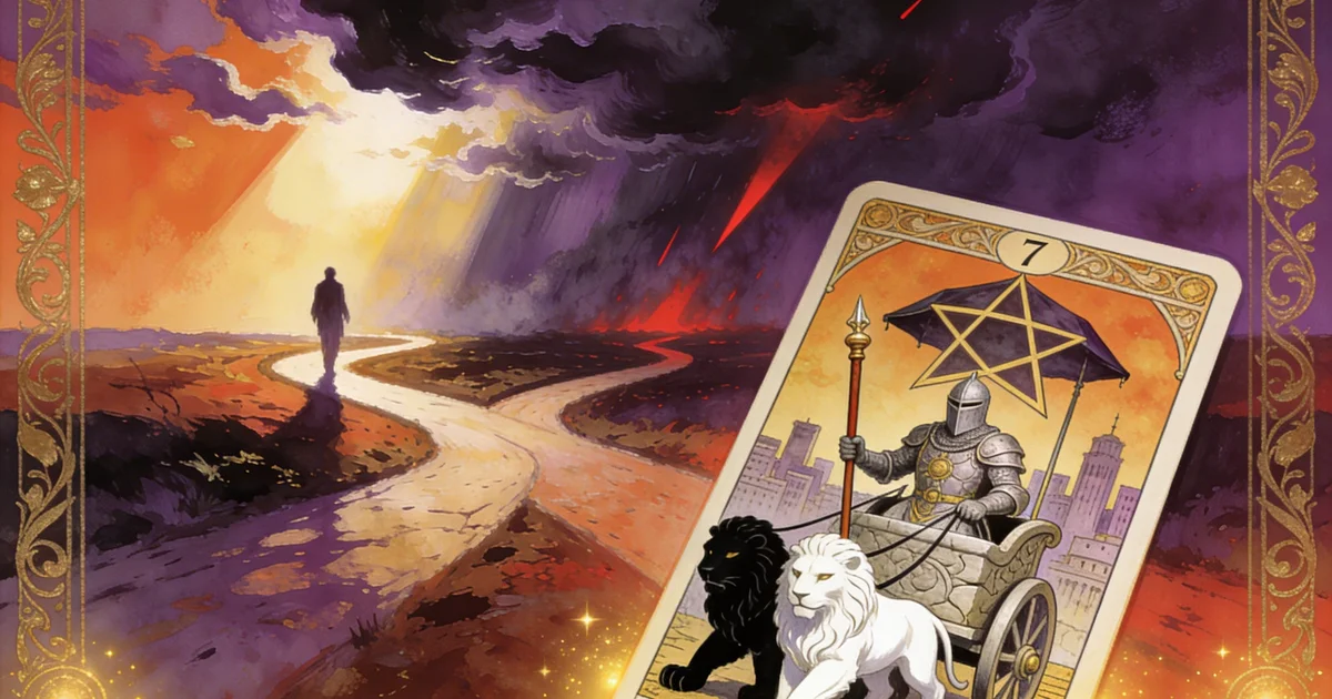 The Chariot Tarot: A Warning for Important Decisions
