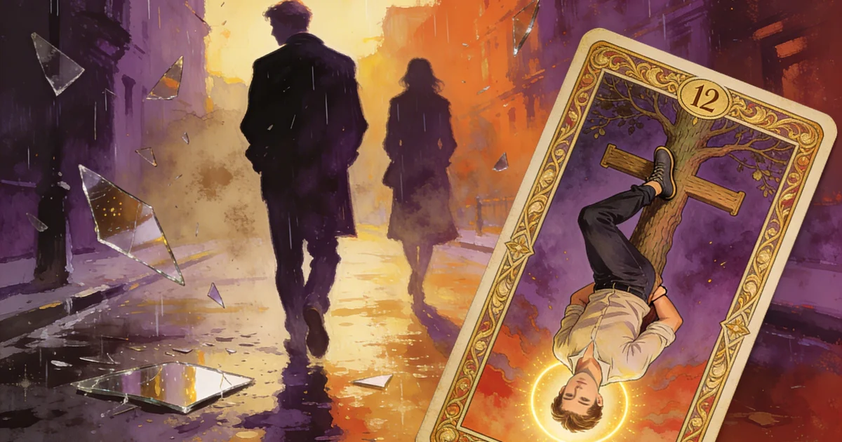The Hanged Man and Your Ex: Tarot Meaning on Reconciliation