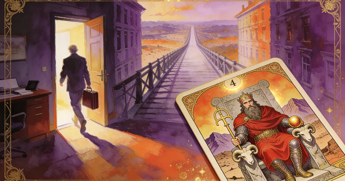 The Emperor in a Career Change: Likely Outcome and Energy