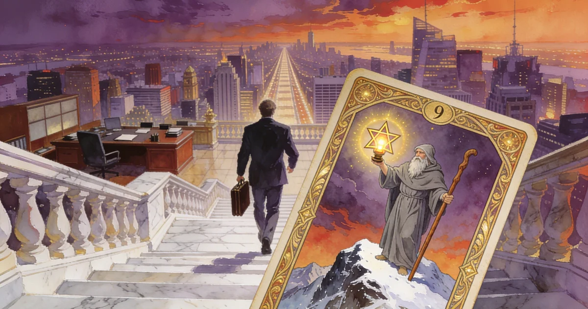 The Hermit at Work: Meaning and Probable Outcome