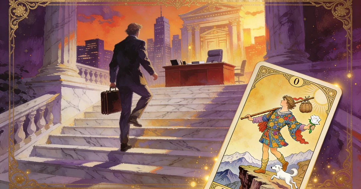 The Fool at Work: Meaning of New Career Beginnings in Tarot