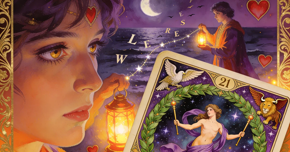 The World Tarot in Long-Distance Relationships: What Do They Feel for Me?