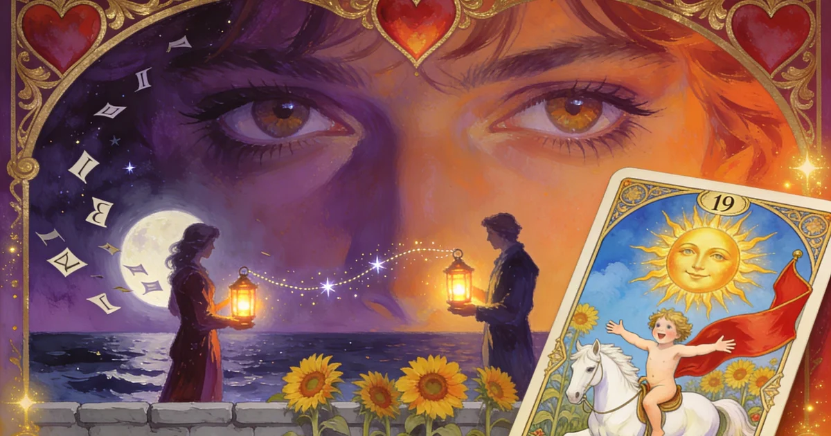 The Sun in Tarot: Feelings in a Long-Distance Relationship