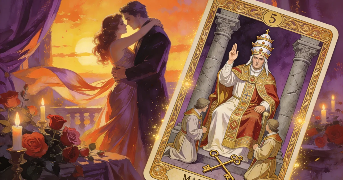 The Hierophant in Love: Is It a Yes or a No?