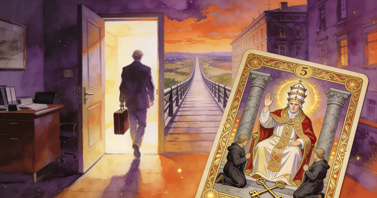 The Hierophant in a Career Change: Probable Outcome