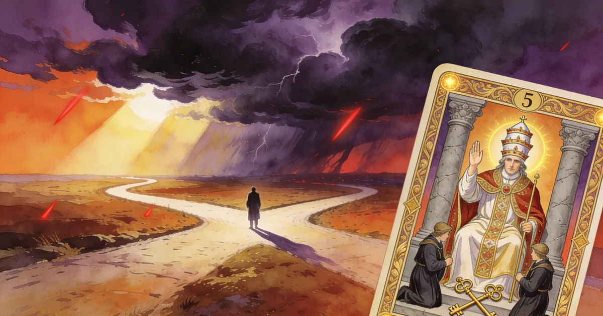 The Hierophant in Important Decisions: A Tarot Warning