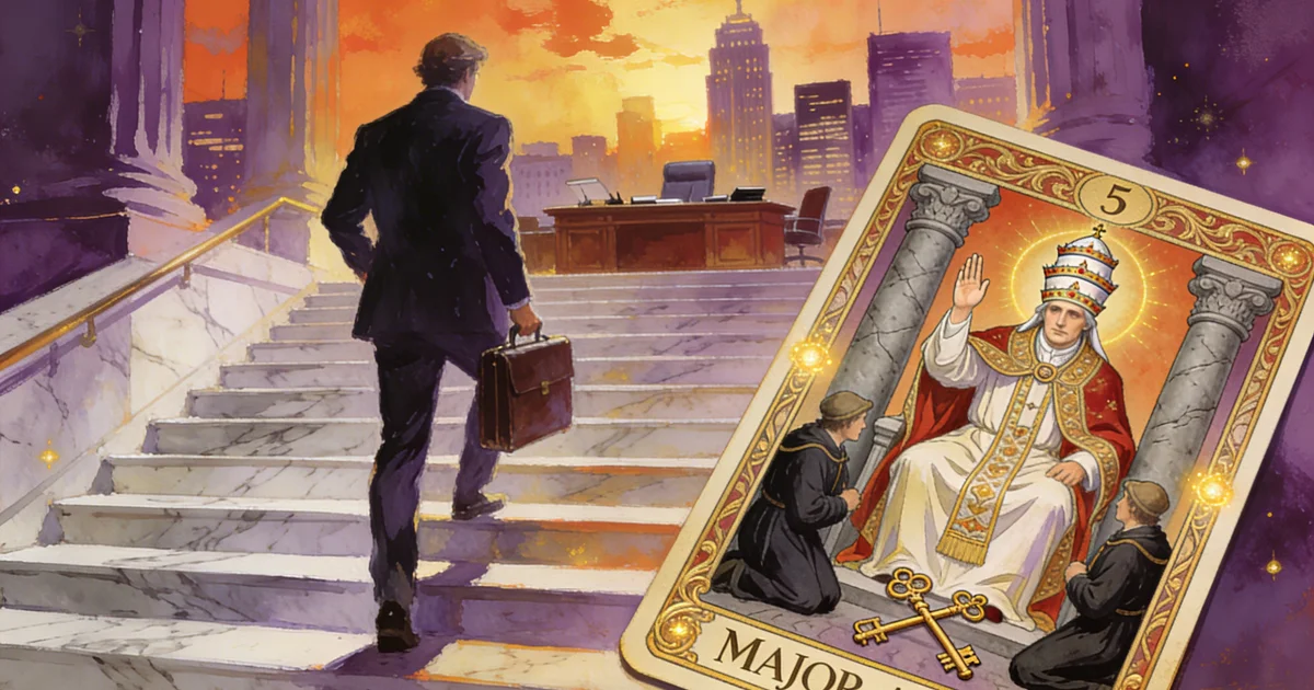 The Hierophant at Work: Tarot Meaning and Career Guidance