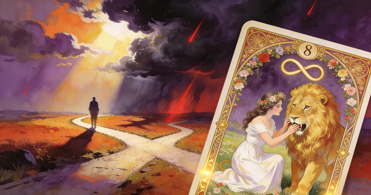 Strength in Important Decisions: Tarot's Warning and Guidance