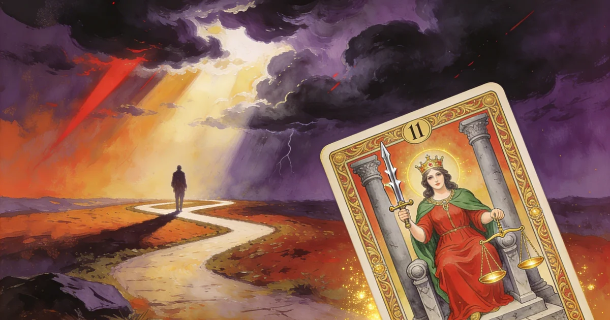 Justice in Tarot: A Warning for Important Decisions