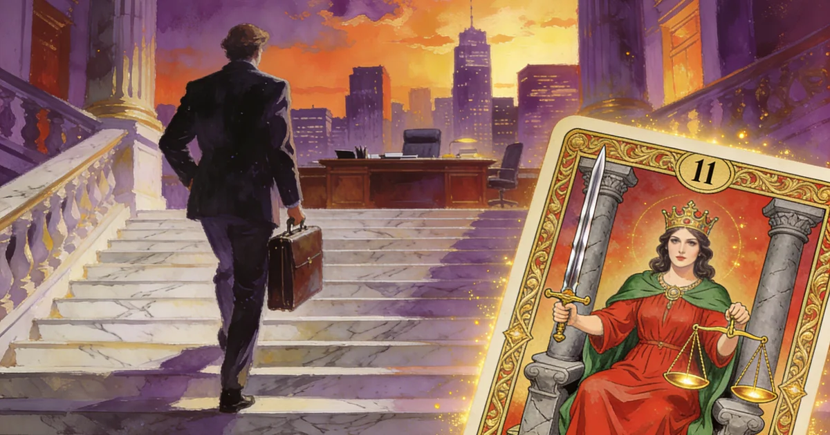 Justice at Work: Balance and Professional Truth in Tarot