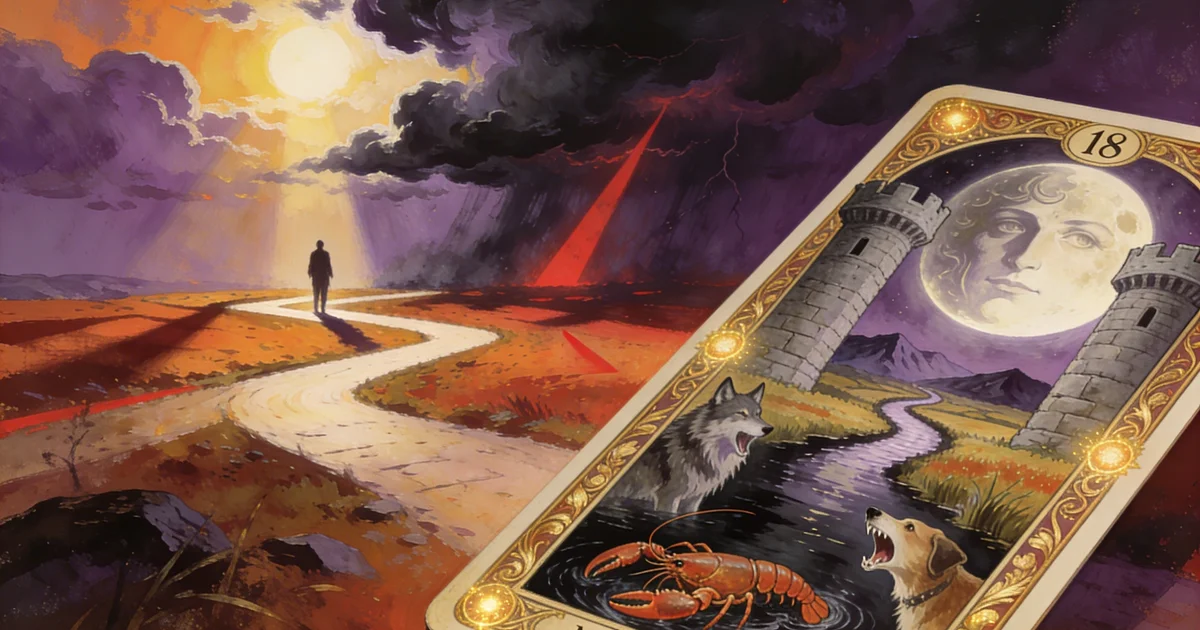 The Moon in Tarot: A Warning for Important Decisions