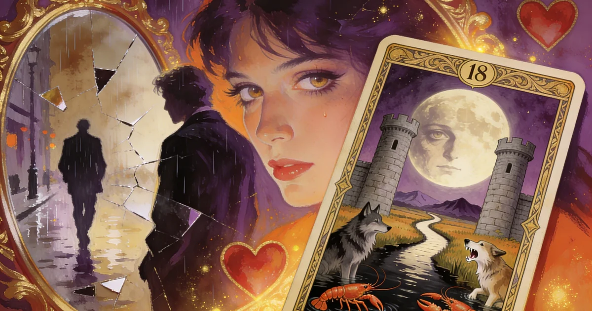 The Moon Tarot and an Ex: What They Feel for You