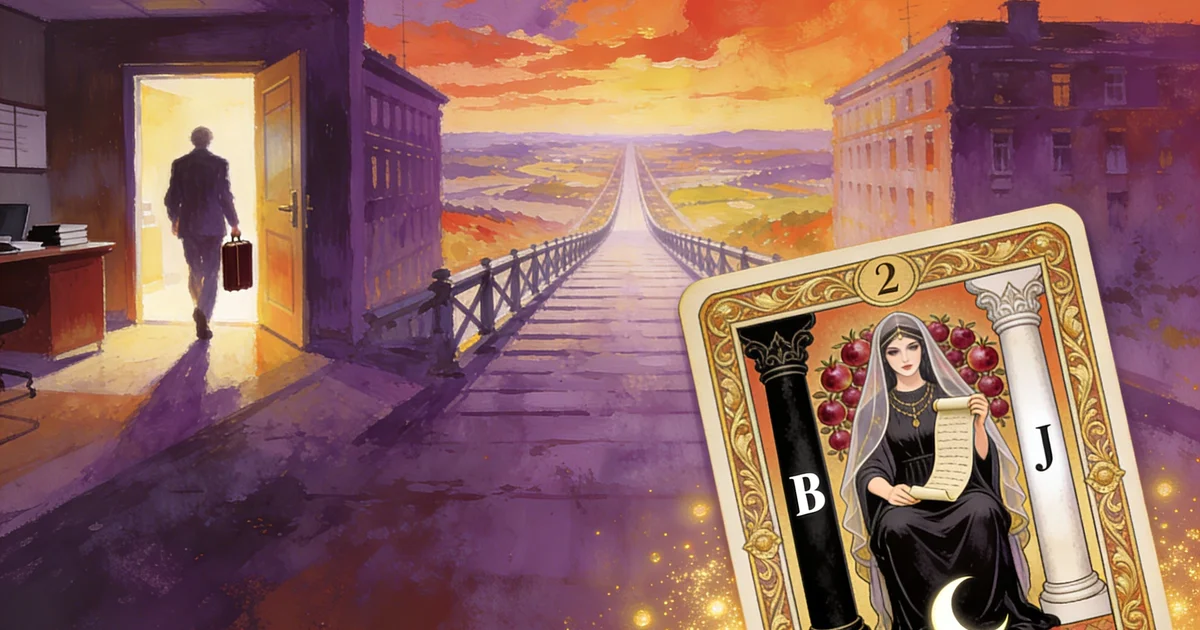 The High Priestess in a Career Change: Probable Outcome