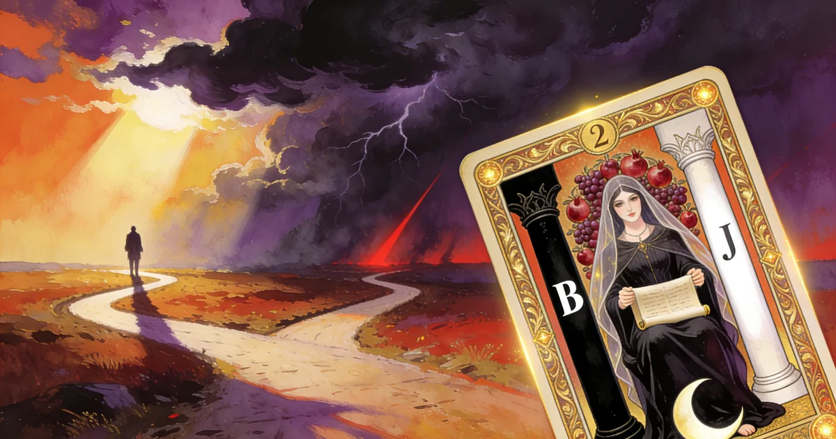 The High Priestess in Decisions: A Warning and Inner Wisdom