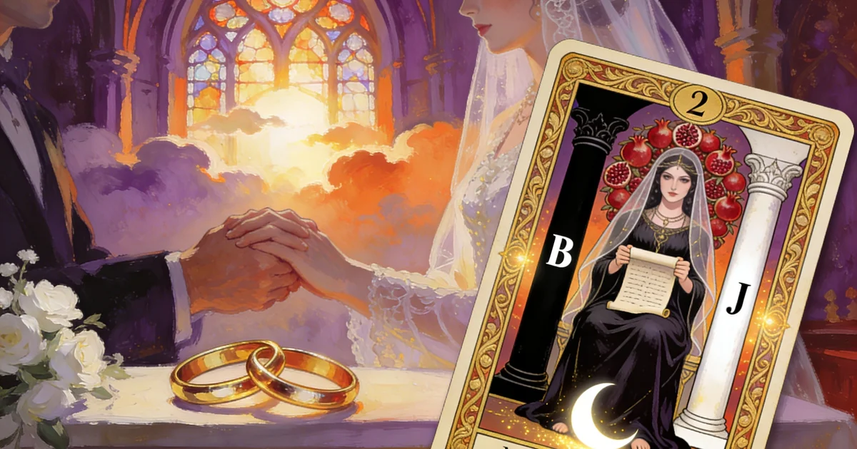 The High Priestess in Marriage: Wisdom from Your Inner Voice