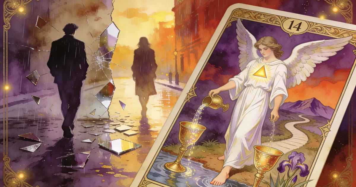 Temperance and Your Ex: Tarot Meaning for Reconnections and Healing