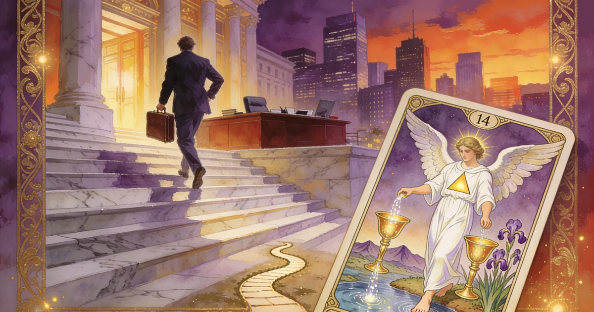 Temperance at Work: Tarot Meaning and Guide for Career Harmony