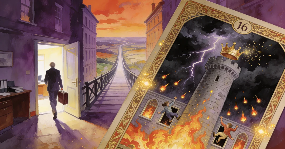 The Tower in a Career Change: Meaning and Probable Outcome