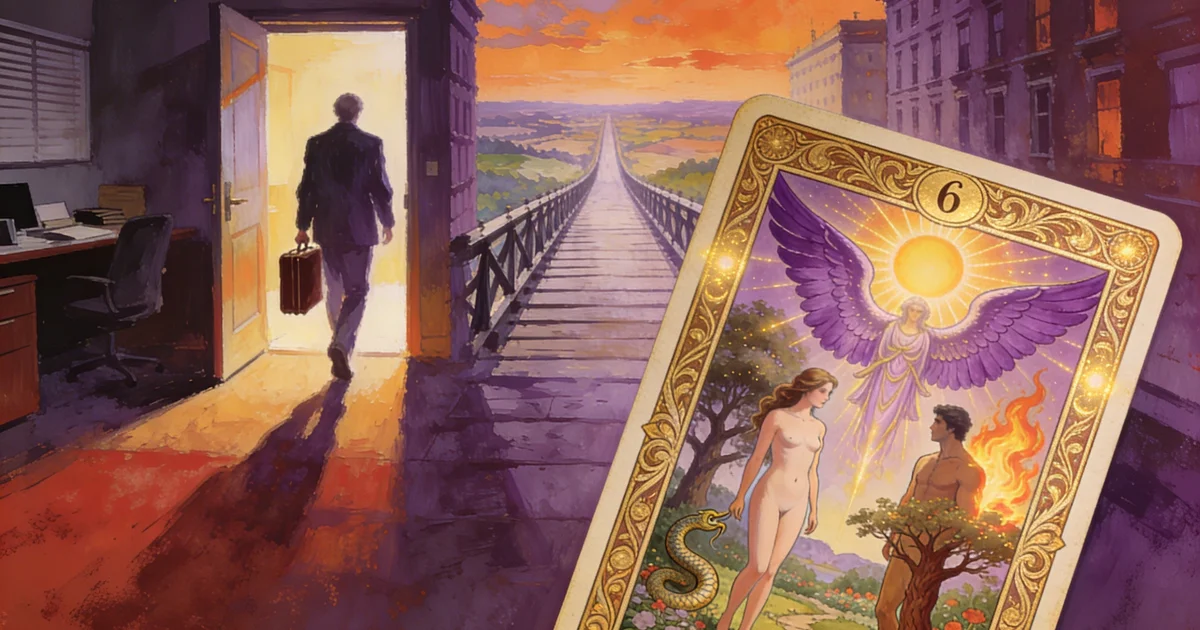 The Lovers in a Career Change: Probable Outcome & Meaning