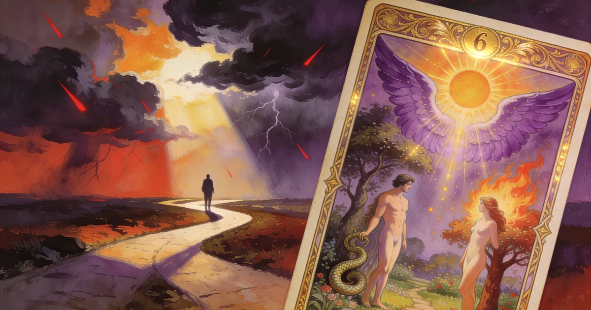 The Lovers in Important Decisions: A Tarot Warning